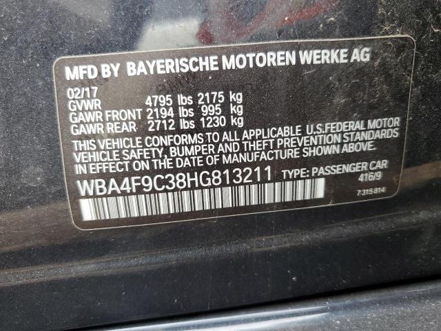 WBA4F9C38HG813211 BMW 430xi Gran Coupe