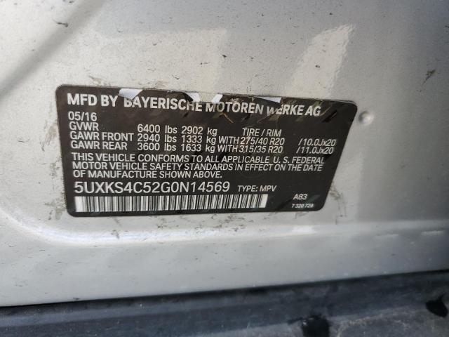 5UXKS4C52G0N14569 BMW X5 Xdrive35d
