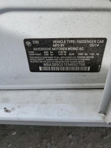 WBA3B9G51ENR92766 BMW 335 XI
