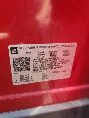 3GKALMEV5JL397883 GMC Terrain Sle