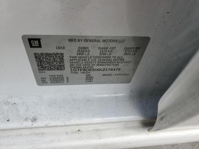 1GTP8DEDXKZ176479 GMC Sierra C1500 Slt