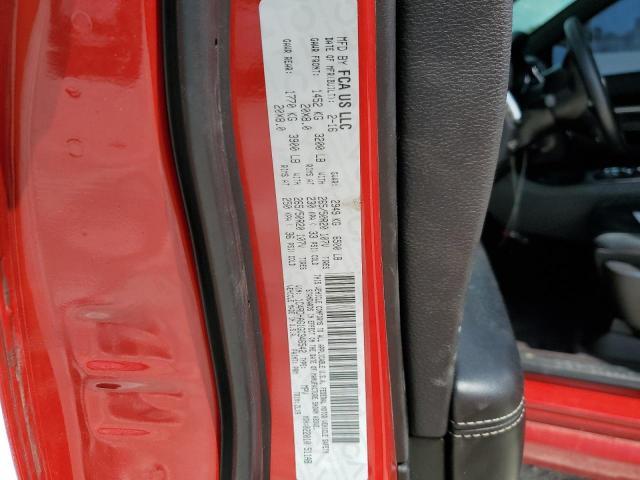 1C4RDHAG1GC346542 Dodge Durango Sxt