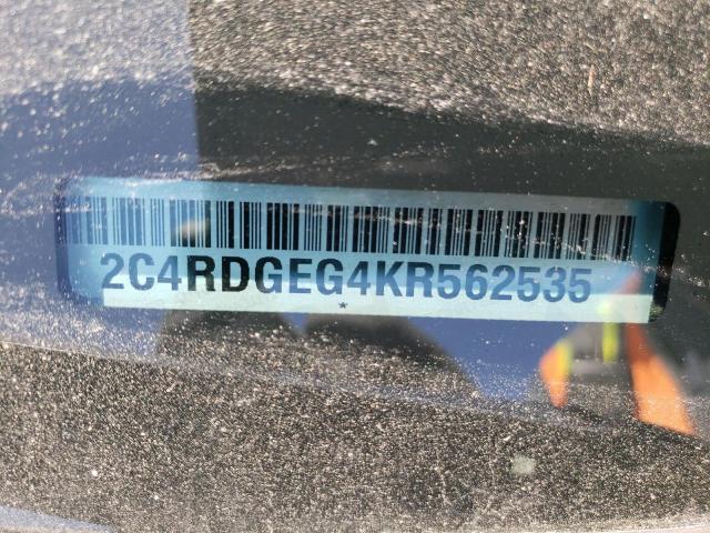 2C4RDGEG4KR562535 Dodge Grand Caravan Gt