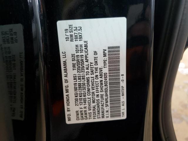5FNRL6H93LB024920 Honda Odyssey Elite