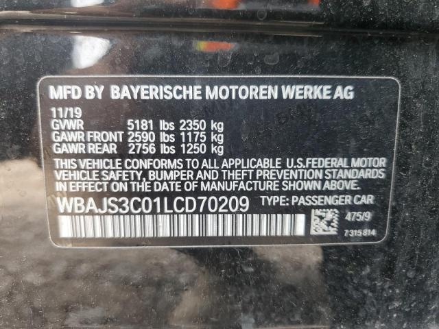 WBAJS3C01LCD70209 BMW 540 XI