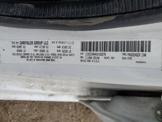 1C3CDZAB4EN169278 Dodge AVENGER SE