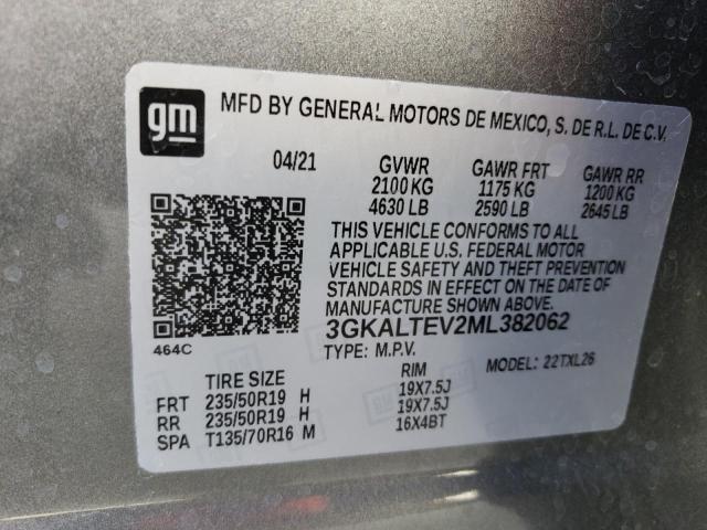 3GKALTEV2ML382062 GMC Terrain Sle