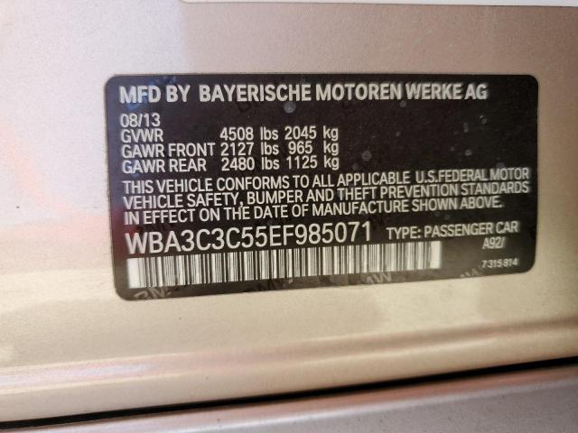 WBA3C3C55EF985071 BMW 320 I Xdrive