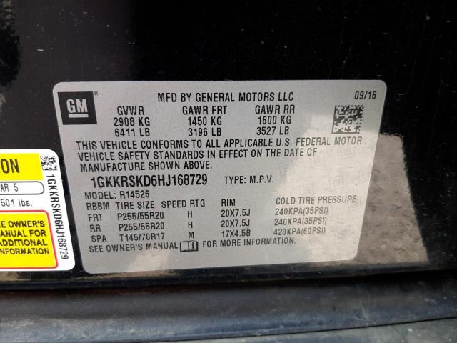 1GKKRSKD6HJ168729 GMC Acadia Limited Slt-2