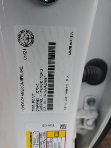 19UUB6F99MA802097 Acura Tlx Platinum Elite
