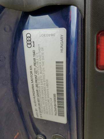 TRUC5AFV8H1009385 Audi TT