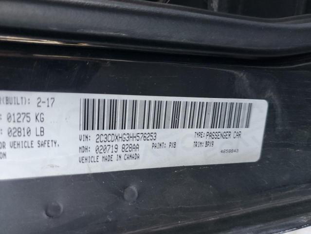 2C3CDXHG3HH576253 Dodge Charger Sxt