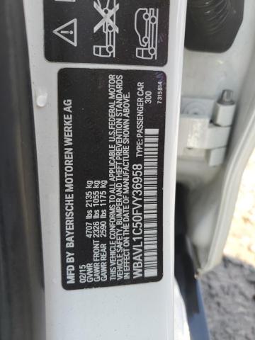 WBAVL1C50FVY36958 BMW X1 Xdrive28i