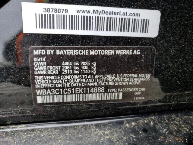 WBA3C1C51EK114888 BMW 328 I Sulev