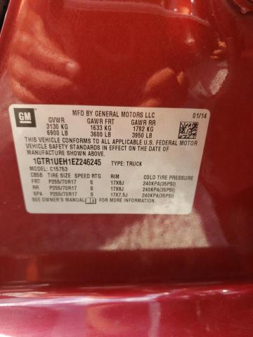 1GTR1UEH1EZ246245 GMC Sierra C1500 Sle