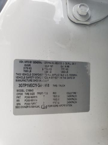 3GTP1VEC7FG471918 GMC Sierra C1500 Slt
