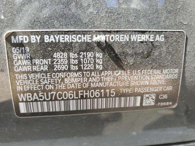 WBA5U7C06LFH06115 BMW M340I