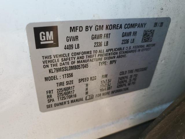 KL79MSSL0MB057045 Chevrolet Trailblazer Activ
