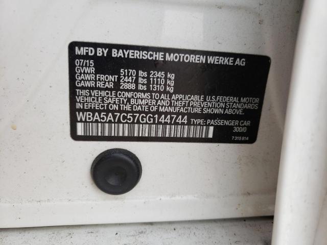 WBA5A7C57GG144744 BMW 528 XI