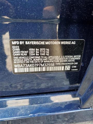 WBA73AK07P7M32558 BMW 228XI