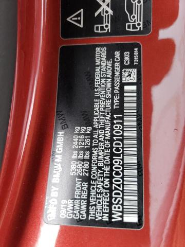 WBSDZ0C09LCD10911 BMW M8