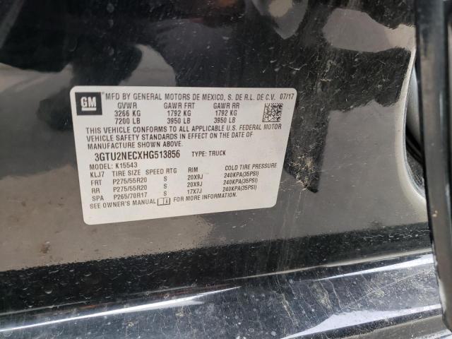 3GTU2NECXHG513856 GMC Sierra K1500 Slt