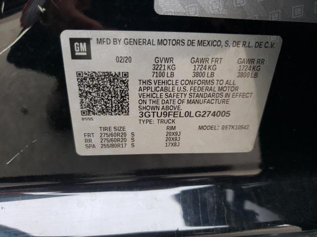 3GTU9FEL0LG274005 GMC Sierra K1500 Denali
