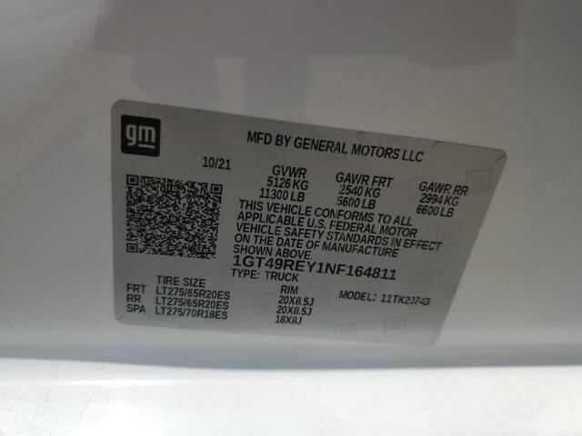 1GT49REY1NF164811 GMC Sierra K2500 Denali