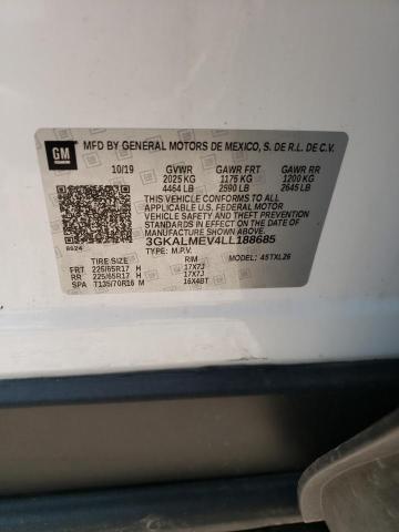 3GKALMEV4LL188685 GMC Terrain Sle