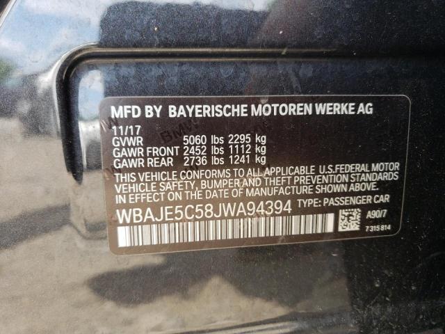 WBAJE5C58JWA94394 BMW 540 I