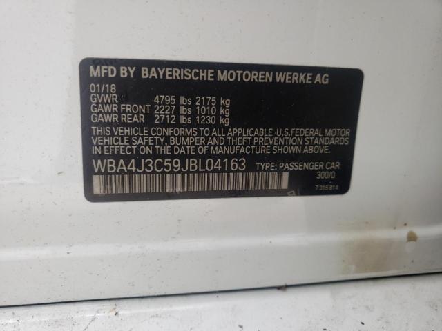 WBA4J3C59JBL04163 BMW 430xi Gran Coupe