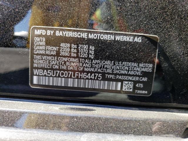 WBA5U7C07LFH64475 BMW M340I