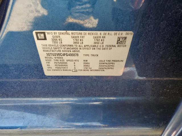 3GTU2VEC4FG406878 GMC Sierra K1500 Slt