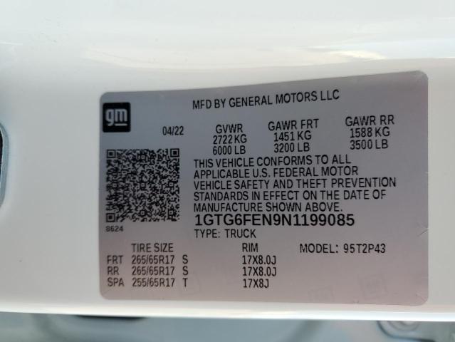 1GTG6FEN9N1199085 GMC Canyon At4