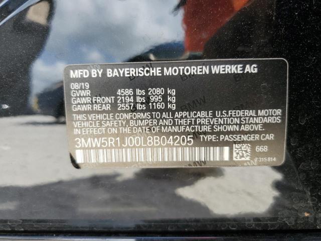 3MW5R1J00L8B04205 BMW 330I