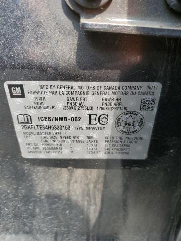 2GKFLTE34H6333153 GMC Terrain Sle