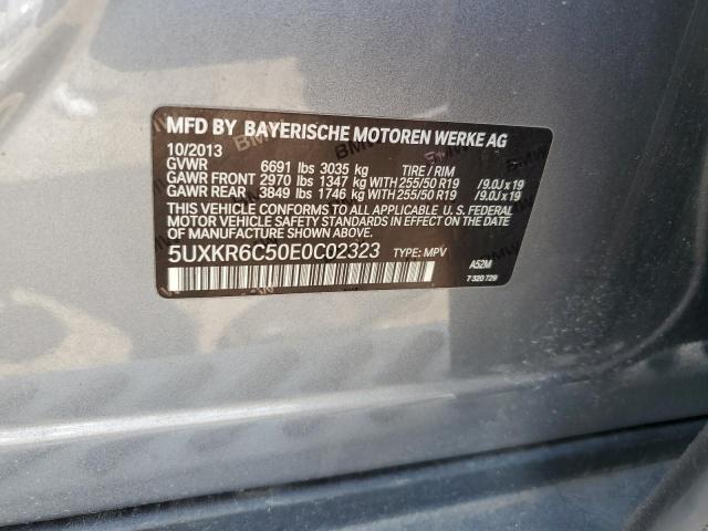 5UXKR6C50E0C02323 BMW X5 Xdrive50i