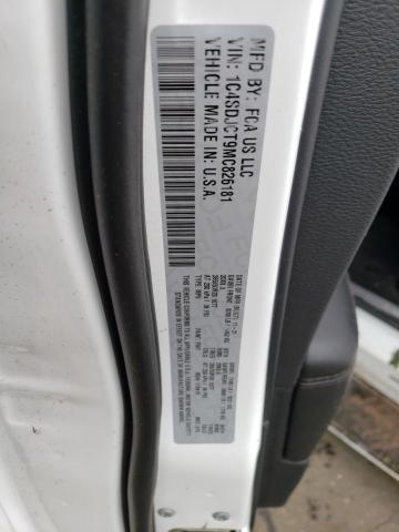 1C4SDJCT9MC826181 Dodge Durango R/t