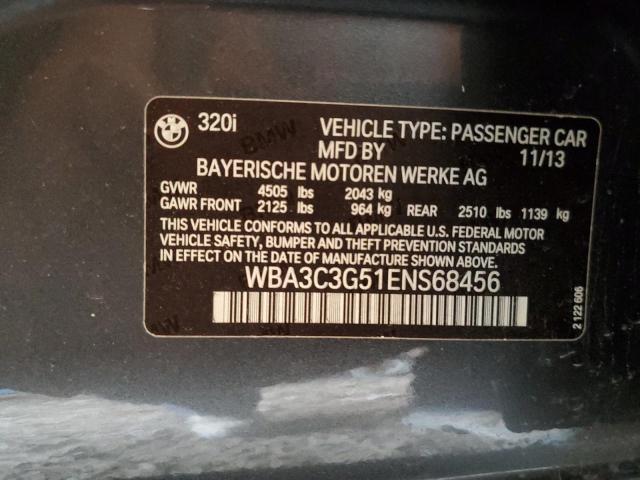 WBA3C3G51ENS68456 BMW 320 I Xdrive