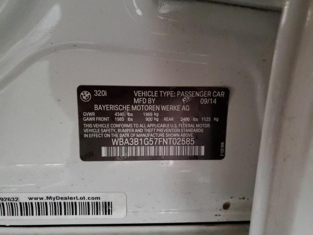 WBA3B1G57FNT02585 BMW 320 I
