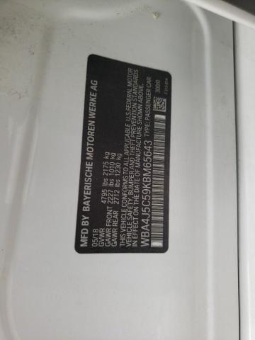 WBA4J5C59KBM65643 BMW 440i Gran Coupe