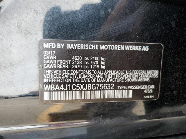 WBA4J1C5XJBG75632 BMW 430i Gran Coupe
