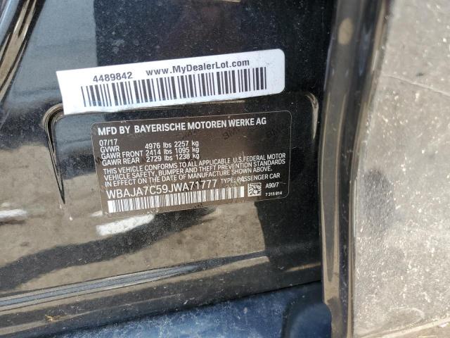 WBAJA7C59JWA71777 BMW 530 XI