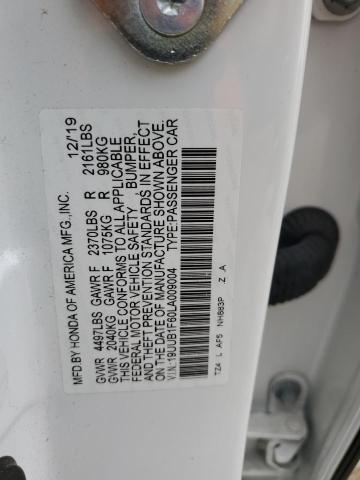 19UUB1F60LA009004 Acura Tlx Technology