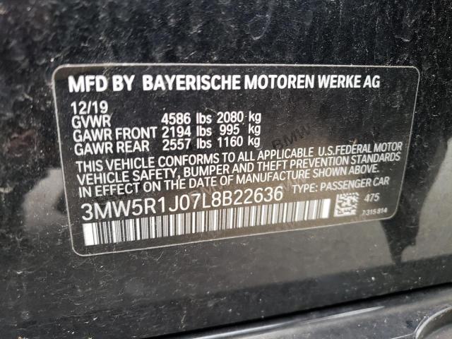 3MW5R1J07L8B22636 BMW 330I
