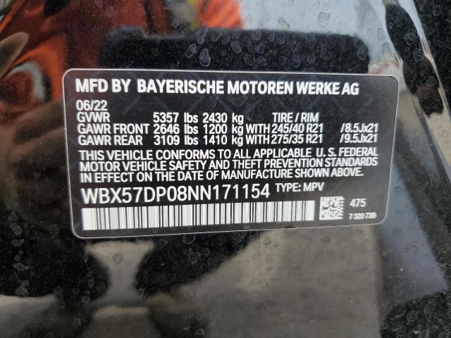 WBX57DP08NN171154 BMW X3 Xdrive30i
