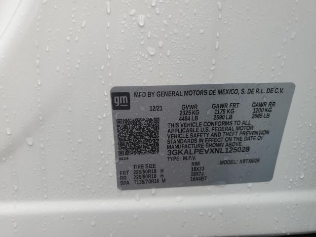 3GKALPEVXNL125028 GMC Terrain Slt