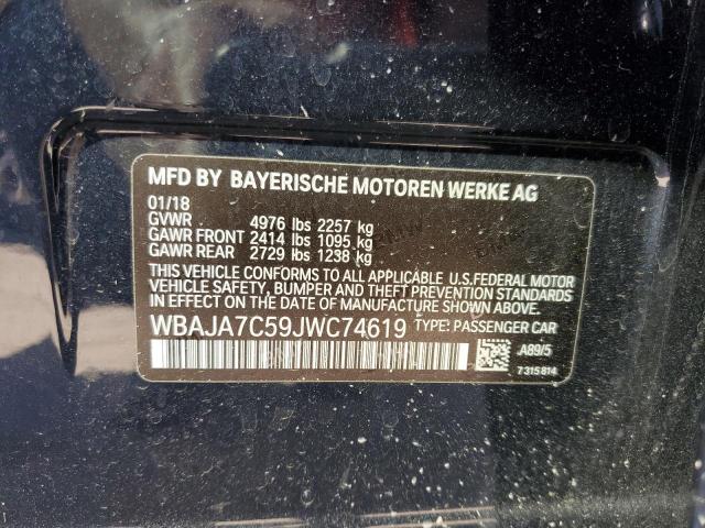 WBAJA7C59JWC74619 BMW 530 XI