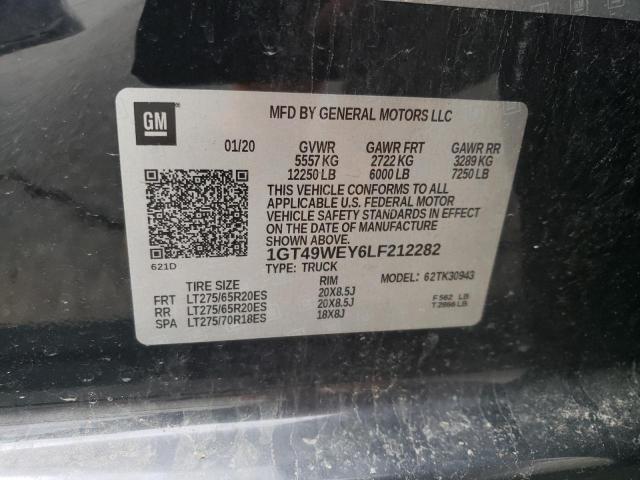 1GT49WEY6LF212282 GMC Sierra K3500 Denali