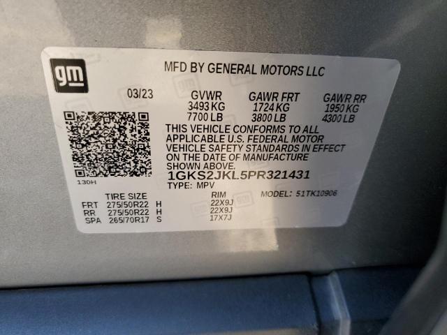 1GKS2JKL5PR321431 GMC YUKON XL DENALI
